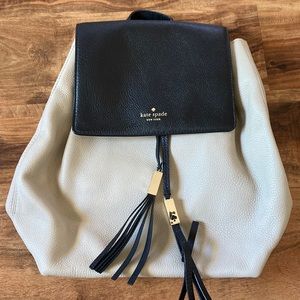 Leather Kate Spade Backpack
